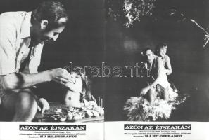 cca 1989 előtt készült ,,Azon az éjszakán" című NDK-beli film jelenetei és szereplői, 7 db vint...