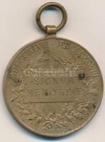1898. "Jubileumi Emlékérem a Fegyveres Erő Számára / Signum memoriae (AVSTR)" bronz kitünt...