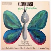 Kleinkunst Groß geschrieben. Karl Farkas, Fritz Muliar, Friedrich Torberg LP Vinyl é. n. Preiser Records. VG+