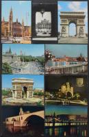 Kb. 700 db MODERN külföldi város képeslap 1960-2000-ből / Cca. 700 modern mostly European town-view ...