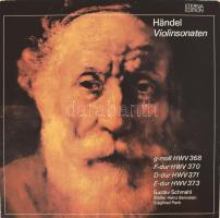 Händel Violinsonaten. Gustav Schmahl, Walter Heinz Bernstein, Siegfried Pank LP Vinyl 1985 Eterna. G