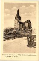 Nagydisznód, Heltau, Cisnadie; Castel sasesc de biserica / Kirchenburg / Evangélikus vártemplom / Lutheran castle church