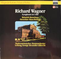 Richard Wagner. Symphonie in C-Dur. Heinrich Marschner. Niedersächsisches Staatsorchester Leitung, George Alexander Albrecht LP Vinyl é. n. Schwann Musica Mundi. VG+