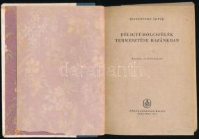 Jeszenszky Árpád: Déligyümölcsfélék termesztése hazánkban. Bp., 1959, Mezőgazdasági. 2., javított kiadás. Félvászon-kötésben, a gerincen címkével.