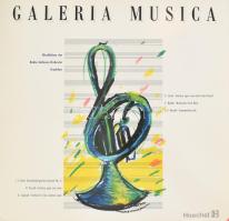 Galeria Musica: Blechbläser des Radio-Sinfonie-Orchester Frankfurt. J. S. Bach, H. Purcell, A. Copland, E. Carter, S. Barber, G. F. Händel LP Vinyl é. n. Hoechst.