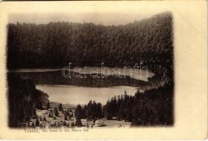 Tusnádfürdő, Baile Tusnad; Szent Anna tó. Adler Alfréd fényképész / Sct. Annen See / Lacul Sfanta Ana / lake (EK)