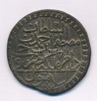Oszmán Birodalom 1758. (1171) Altmislik Ag "III. Musztafa" (23,19g) T:VF patina, karc
Ott...