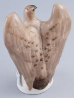 Royal Dux sólyom, jelzett, m: 17,5 cm