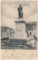 1903 Constanta, Statue Ovidiu / monument, hotel, shop of Ifcovici (EK)