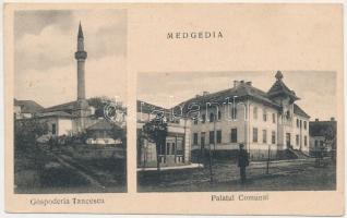 Medgidia, Medgedia; Gospoderia Tancescu, Palatul Comunal / mosque, municipal palace (EK)