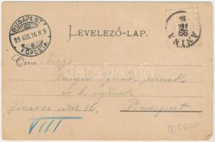 1899 (Vorläufer) Anina, Stájerlakanina, Stájerlak, Steierdorf; vasgyár, iparvasút / ironworks, facto...