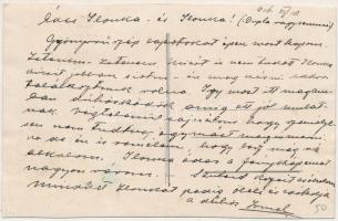 1916 Segesvár, Schässburg, Sighisoara; látkép / general view (vágott / cut)