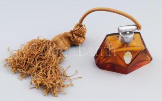 Siebert & Marquard Görlitz Landeskronen Kristall art deco piperekészlet, cca 1930, címkével jelz...