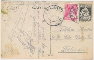 1939 Nagyszeben, Hermannstadt, Sibiu; Lacul Dumbravei / Waldsee / Erdei tó, csónakázók / forest lake...