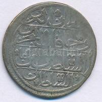 Oszmán Birodalom 1731 (1143) Onluk Ag "I. Mahmud" (4,79g) T:VF patina
Ottoman Empire 1731...