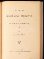 Kudora János: Egyházi ékesszólástani tanulmányok. I., II., IV., V. köt. [Egy kötetben]. I. A prófétá...