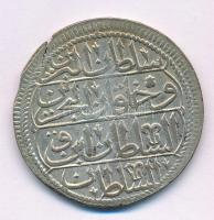 Oszmán Birodalom 1731 (1143) Kurus Ag "I. Mahmud" (23,14g) T:XF patina, rep. Ottoman Empir...