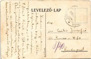 1930 Magyar cserkész művészlap. Borsodnádasd vajdavár-völgyi cserkésztáborból küldött levél / Hungar...