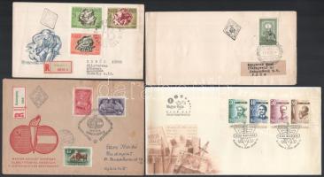 1949-2007 Kb. 50 db FDC, köztük blokkok, ajánlottak is (24.540)