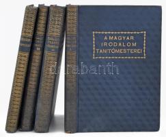 P. Gulácsy Irén két műve, 4 kötetben: Fekete vőlegények I-III. köt.; Hamueső. A Magyar Irodalom Tanítómesterei. Bp., 1928-1929, Singer és Wolfner. Kiadói aranyozott egészvászon sorozatkötésben, változó állapotban, helyenként kisebb foltokkal.