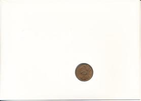 Szudán 1977. 5m bronz felbélyegzett érmés borítékban, alkalmi bélyegzéssel T:UNC Sudan 1977. 5 Milli...