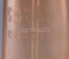 cca 1938 Hupko Popov Szabadka barackszínű szódásüveg, feltehetően Szabadka visszacsatolásának idején...