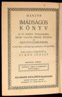Mákzór imádságos könyv az év minden ünnepnapjára. Benne vagyon minden imádság és áhitatos elmélkedés...