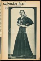 1935-1937 A Színházi Élet 9 db száma, szerk.: Incze Sándor, a címlapokon Bajor Gizi, Tolnay Klári, J...