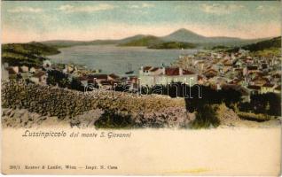 Mali Losinj, Lussinpiccolo; dal monte S. Giovanni