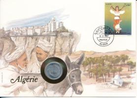 Algéria 1977. 5c Al FAO felbélyegzett borítékban, alkalmi bélyegzéssel T:UNC  Algeria 1977. 5 Centimes Al FAO in envelope with stamp and cancellation C:UNC