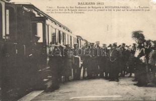 King Ferdinand of Bulgaria arrival ceremony (EM)