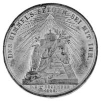 Ausztria 1848. "I. Ferenc József Ausztria császára, etc. etc. etc. / A mennyei áldás legyen vel...