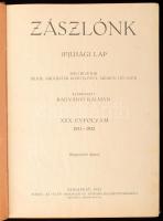 1931-1932 Zászlónk c. ifjúsági lap teljes évfolyama egybekötve, XXX. évf. 1-10. sz., 1931. szept. 15...