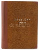 1931-1932 Zászlónk c. ifjúsági lap teljes évfolyama egybekötve, XXX. évf. 1-10. sz., 1931. szept. 15...