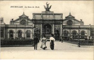 Bruxelles, Brussels; La Gare du Midi / railway station (EK)