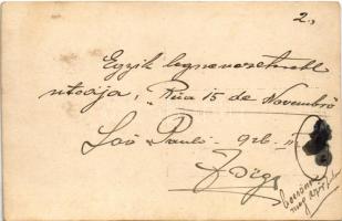 1926 Sao Paulo, Casa Lebre, Vicente Rao Advogado, Casa Joias Castro, A. Boneca de Chocolate / street...