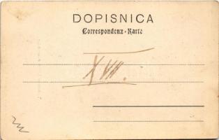 Türkischer Limonadeverkäufer. Land u. Leute in Bosnien u. Herzegovina / Bosnian folklore, Turkish le...