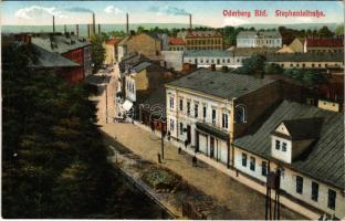 1915 Bohumín, Oderberg; Bahnhof, Stephaniestrasse / railway station, street