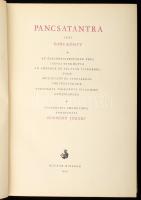 Pancsatantra azaz Ötös könyv. Az életbölcsességnek régi indiai tankönyve, az emberek és állatok vilá...