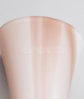 Murano hatalmas művészüveg padlóváza. Jelzés nélkül, m: 78,5 cm /// KIZÁRÓLAG SZEMÉLYES ÁTVÉTEL, NEM...