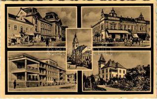 1940 Beregszász, Beregovo, Berehove; mozaiklap / multi-view postcard (EK)