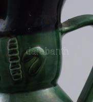 Miskakancsó, Mezőtúr környéke, mázkopással, m: 18,5 cm