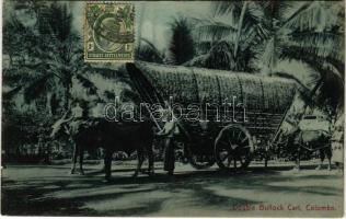 Colombo, Double Bullock cart, folklore (fl)