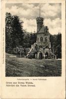 1916 Vatra Dornei, Dornavátra, Bad Dorna-Watra (Bukovina, Bucovina, Bukowina); Falkenhainquelle / Isvorul Halkenhayn / mineral water spring (EK)