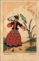 Sommerblüten. Wenau-Bütten-Brabant No. 1512. s: Mela Koehler (EB)