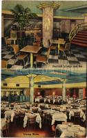 1940 New York, Zimmerman&#039;s Hungaria Restaurant, Cocktail Lounge and Bar, Dining Room (EK)