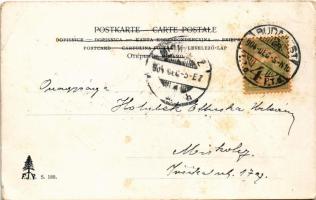 1904 Gruss vom Krampus / Krampusz üdvözlet. F.J.P. S. 180. (EB)