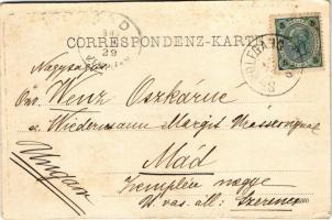 1903 Sankt Wolfgang im Salzkammergut, Capelle am Falkenstein, Inneres, Wunderquelle / chapel, interi...