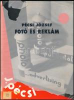 Pécsi József: Fotó és reklám. Bp., 1997, Intera Könyvkiadó. Kiadói papírkötés, sérült, részben hiányos pauszpapír védőborítóval, volt könyvtári példány.