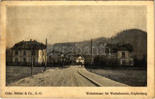 Kapfenberg (Steiermark), Wohnhäuser für Werksbeamte Gebr. Böhler &amp; Co. A.-G. / factory officials&#039; houses (fl)